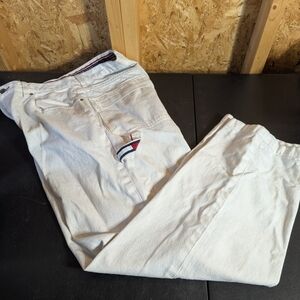 Tommy Hilfiger Men's White Cargo Pants